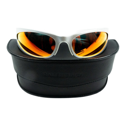 BALENCIAGA SILVER SUNGLASSES