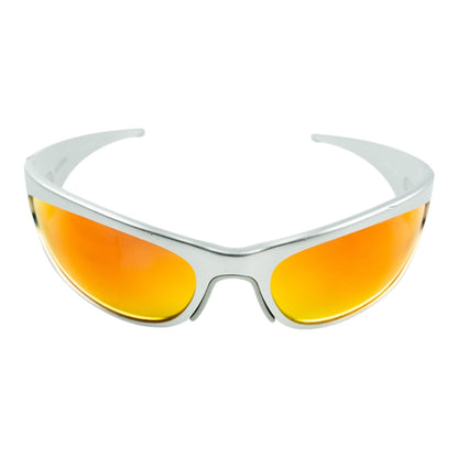 BALENCIAGA SILVER SUNGLASSES