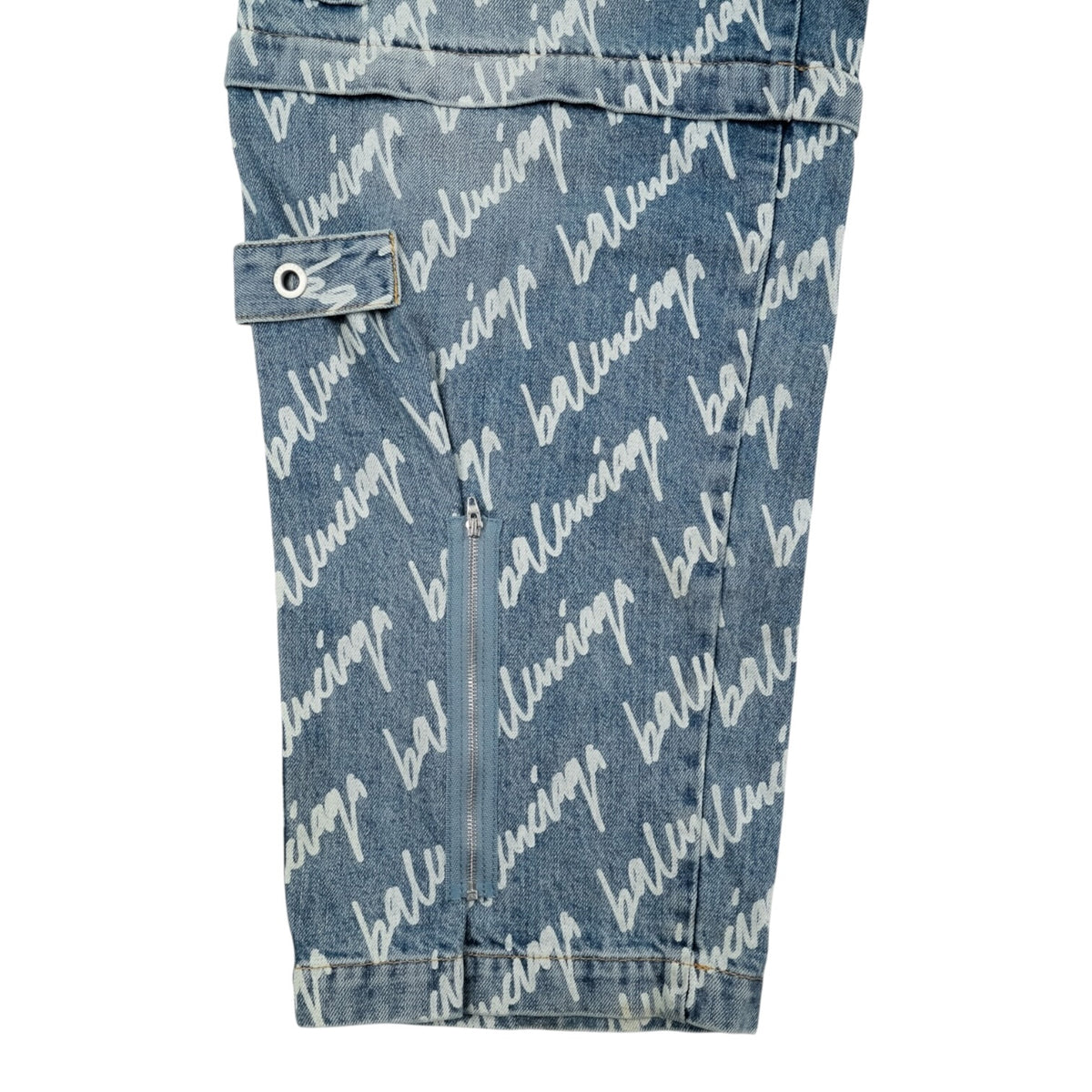 BALENCIAGA RAVER DENIM KALHOTY