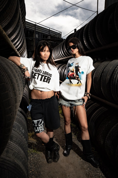 STAREJ LOGIC BETTER WHITE TEE