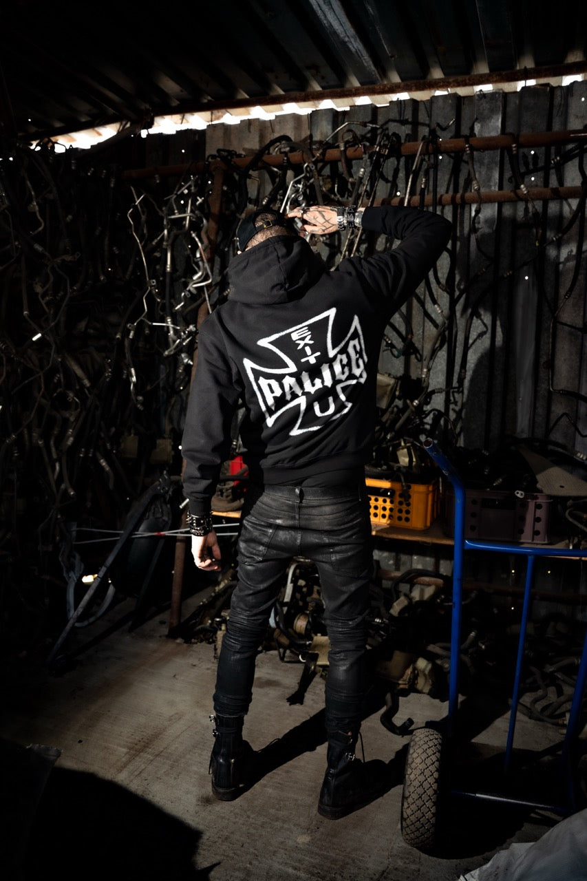 YZO EUP CROSS BLACK HOODIE