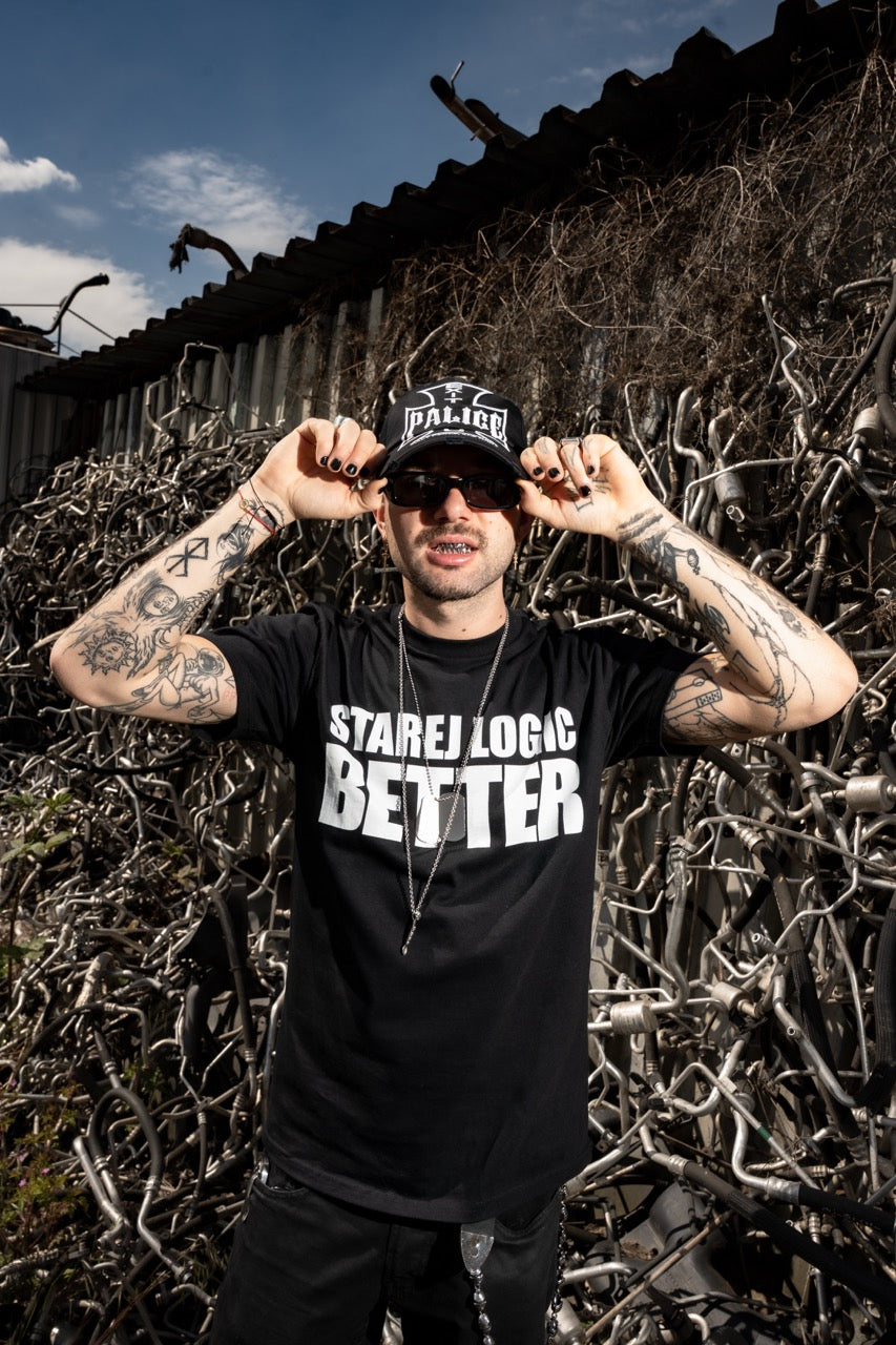 STAREJ LOGIC BETTER BLACK TEE