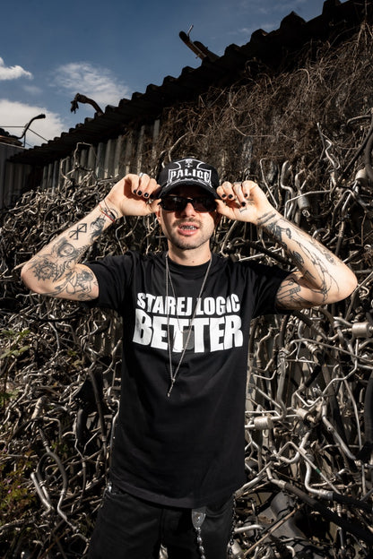 STAREJ LOGIC BETTER BLACK TEE