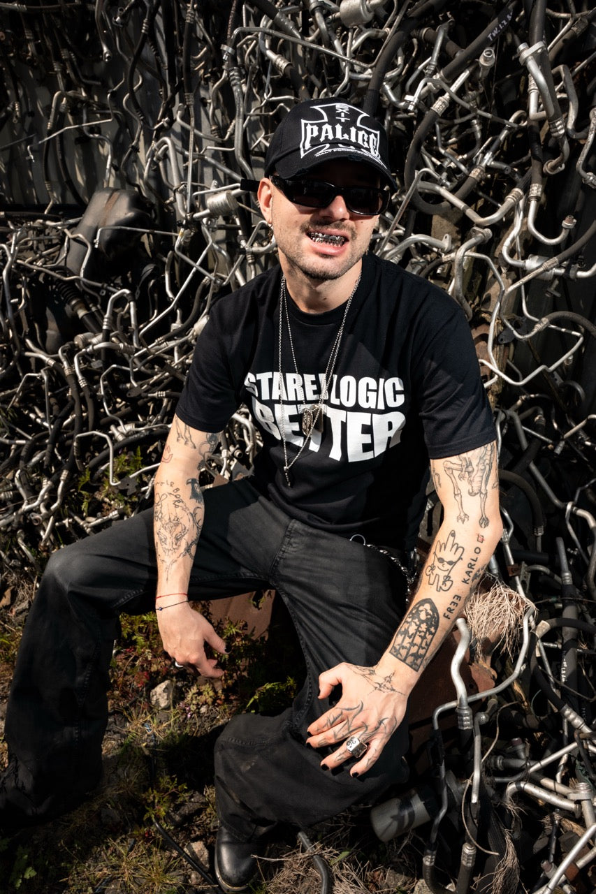 STAREJ LOGIC BETTER BLACK TEE