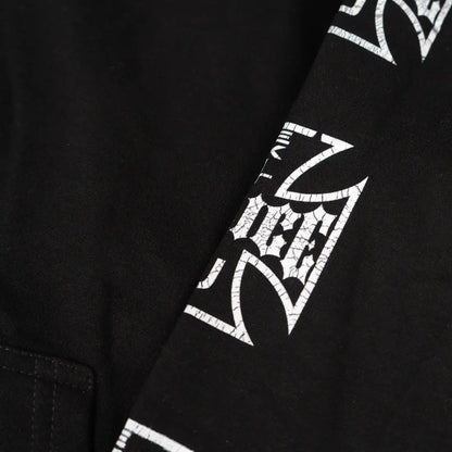YZO EUP WHITE ZIP UP HOODIE
