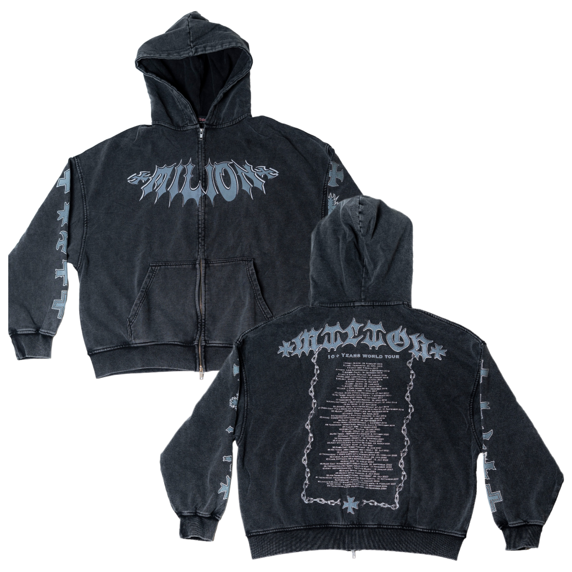 10yrs Tour Hoodie Grey