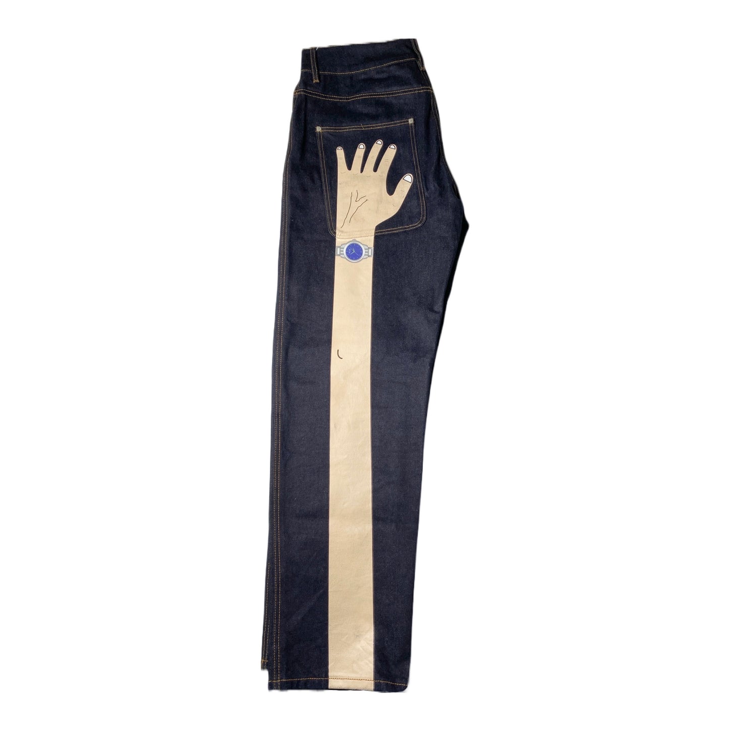 IMRAN POTATO JEANS WITH HANDS