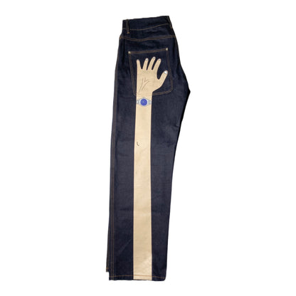 IMRAN POTATO JEANS WITH HANDS
