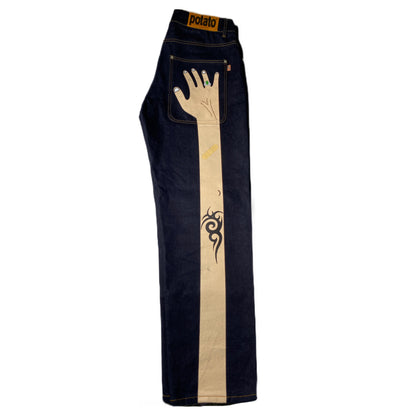 IMRAN POTATO JEANS WITH HANDS