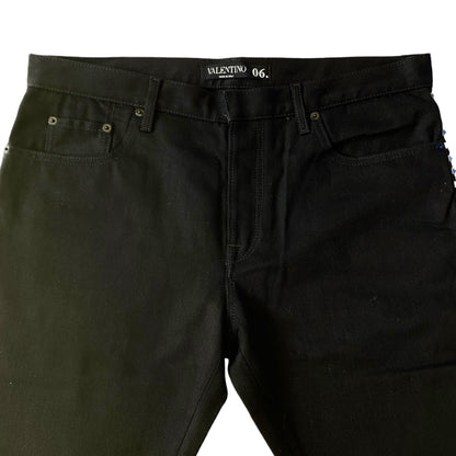 VALENTINO JEANS WITH PYRAMIDS
