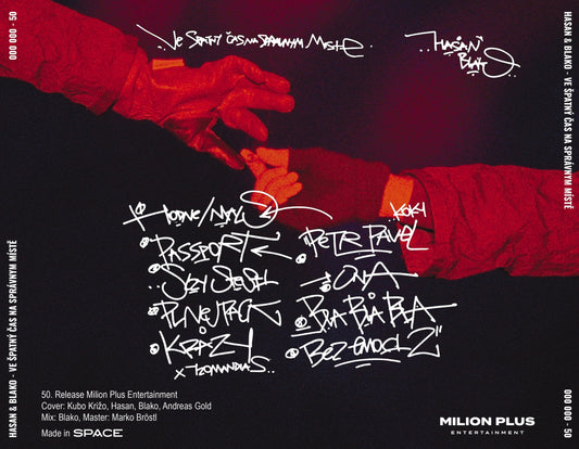 HASAN &amp; BLAKO - IN THE RIGHT PLACE AT THE WRONG TIME CD