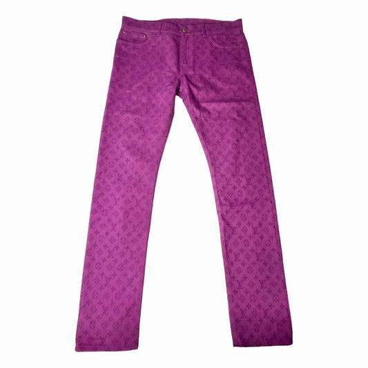 LV PURPLE JEANS