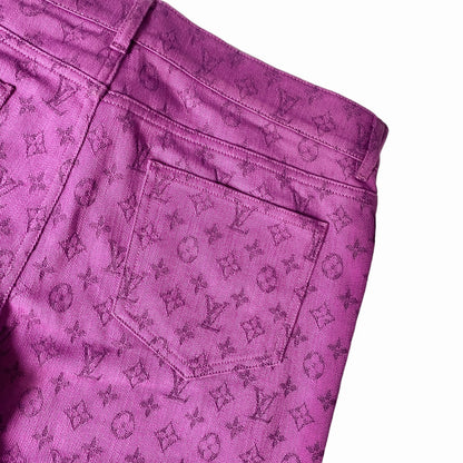 LV PURPLE JEANS