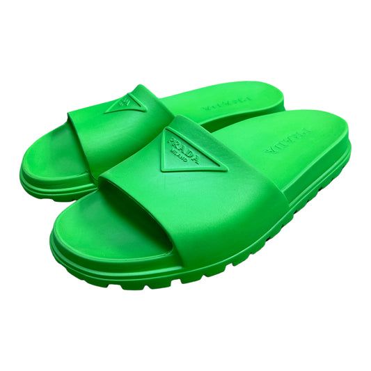 PRADA ZELENÉ PANTOFLE