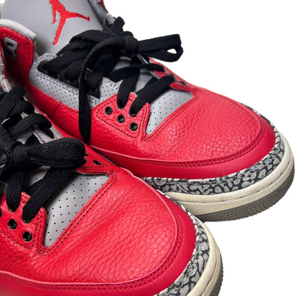 AIR JORDAN 3 FIRE RED BOTY