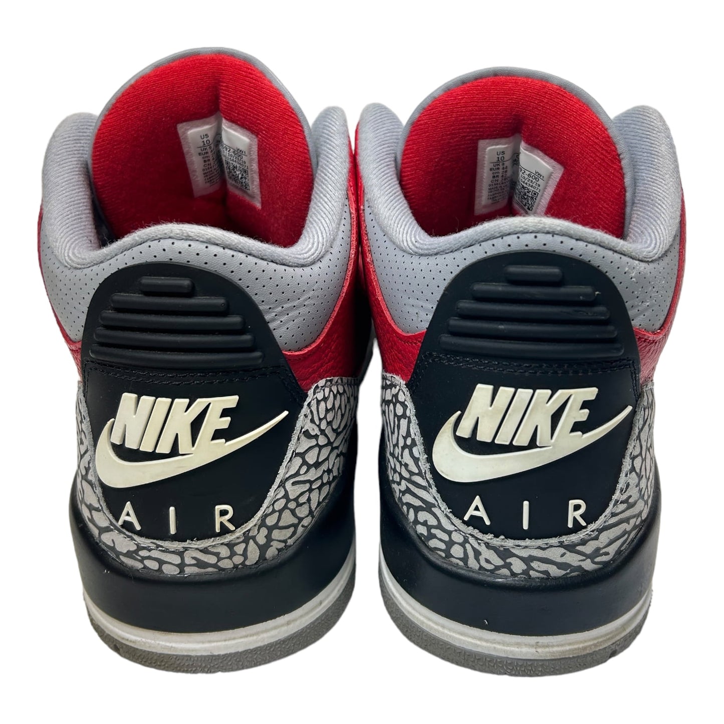 AIR JORDAN 3 FIRE RED BOTY