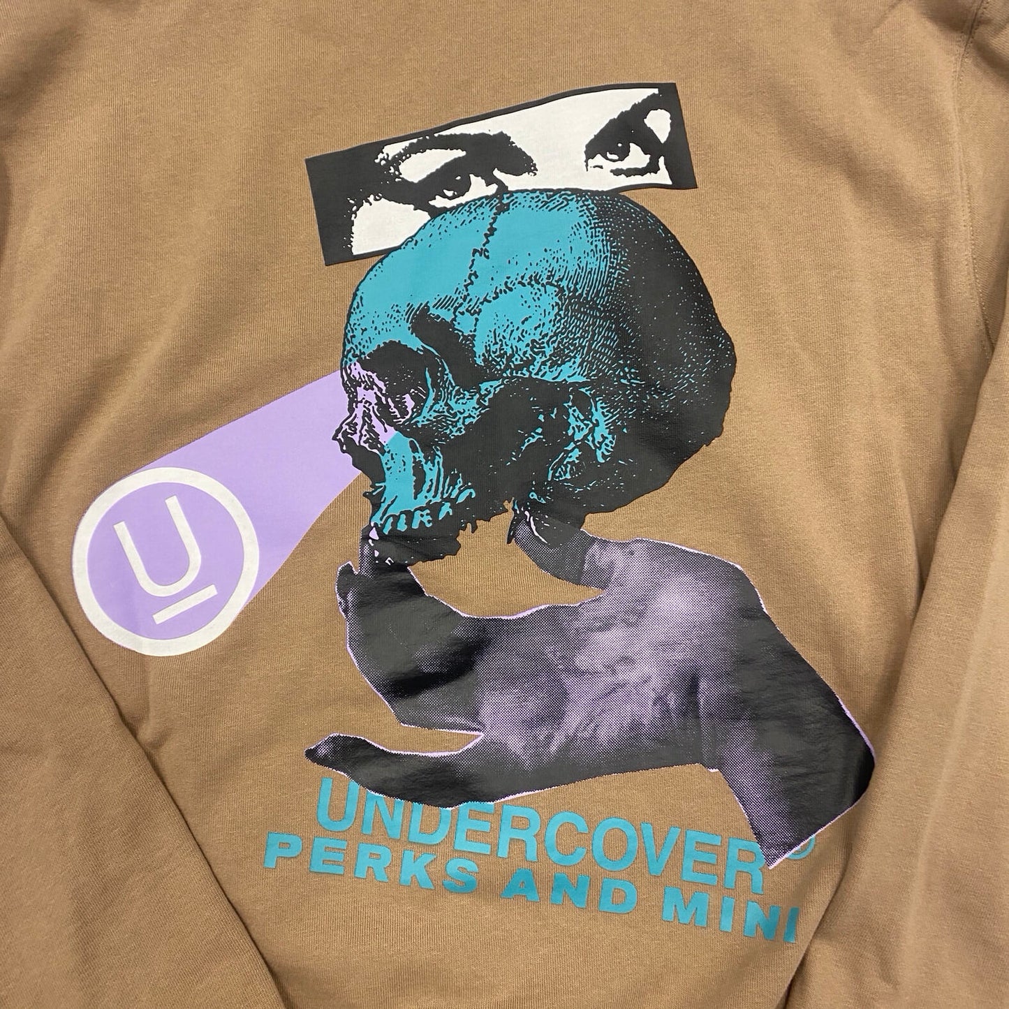 UNDERCOVER HOODIE HNĚDÁ