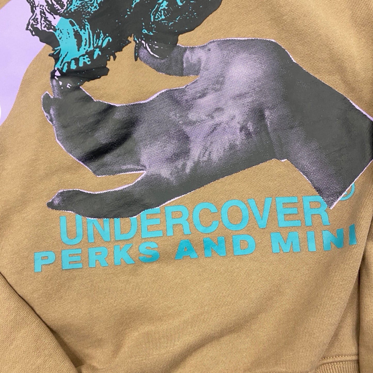UNDERCOVER HOODIE HNĚDÁ