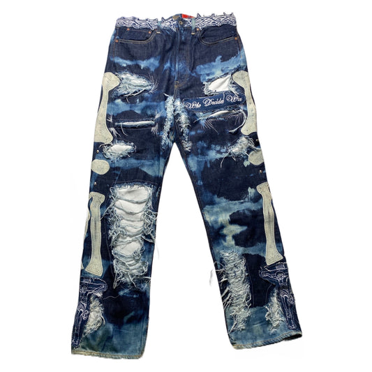 CAPITAL x BRAVADO CUSTOM DENIM JEANS
