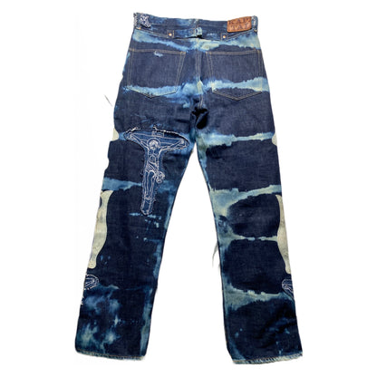 CAPITAL x BRAVADO CUSTOM DENIM JEANS