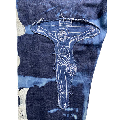 CAPITAL x BRAVADO CUSTOM DENIM JEANS