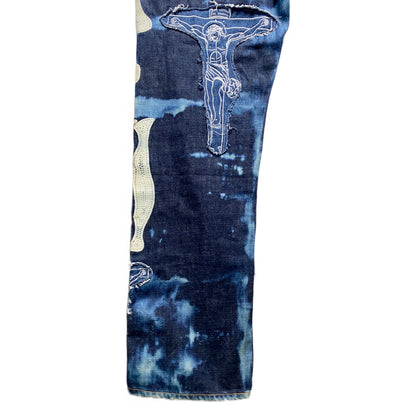 CAPITAL x BRAVADO CUSTOM DENIM JEANS