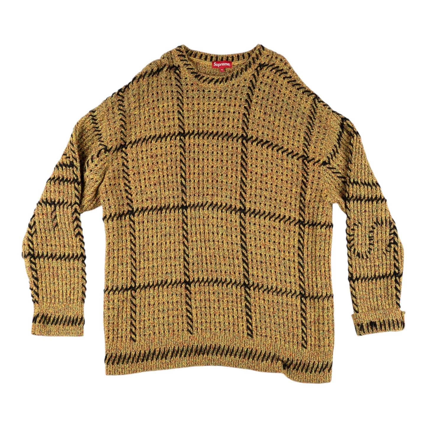 SUPREME YELLOW SWEATER