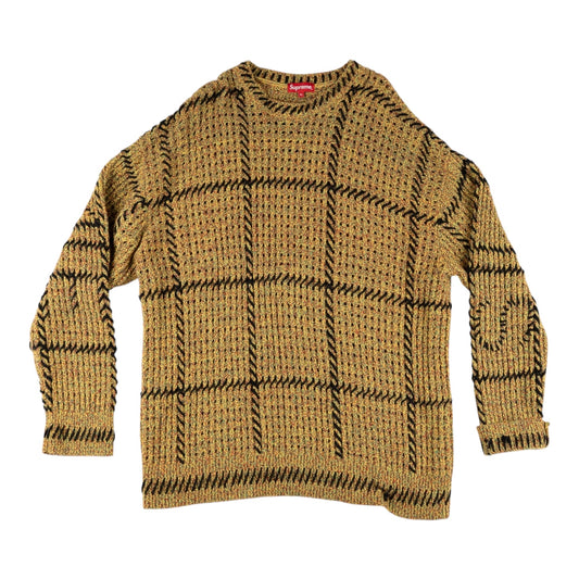 SUPREME YELLOW SWEATER