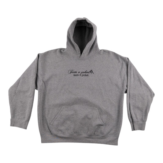 I'M FINE I'M FUCKED GREY XL SWEATSHIRT