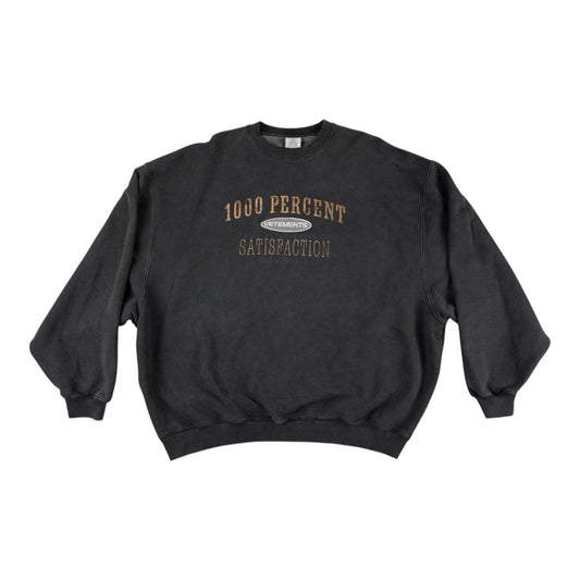 VETEMENTS 1000 CREWNECK