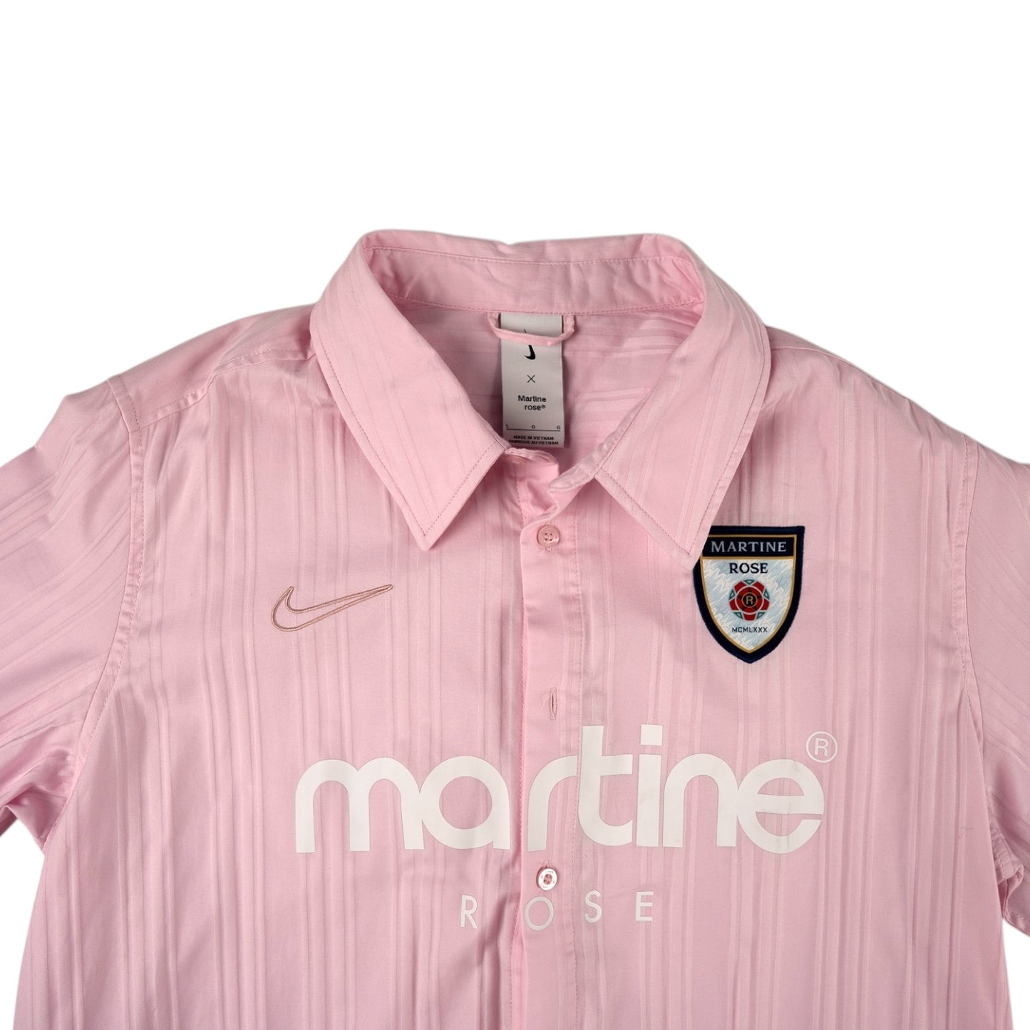 MARTINE ROSE NIKE PINK KOŠILE