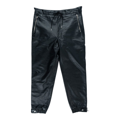 ALEXANDER MCQUEEN KOŽENÉ KALHOTY