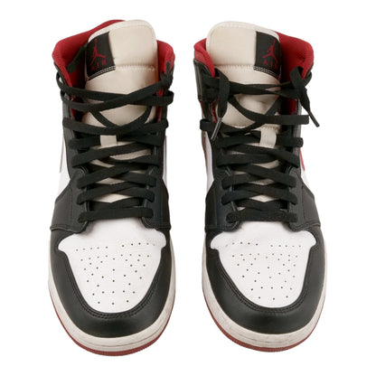 AIR JORDAN 1 MID ČERVENOČERNÉ BOTY
