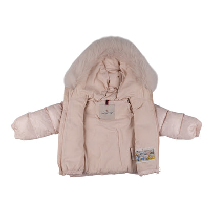 MONCLER CHILDREN'S WINTER PINK SET