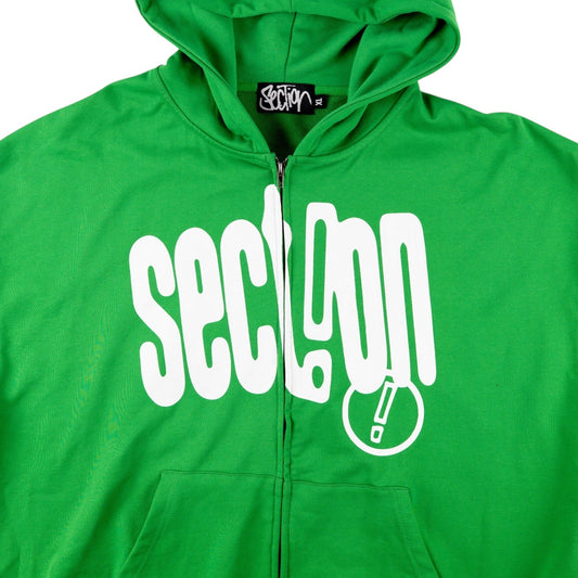 SECTION GREEN MIKINA