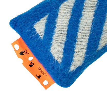 OFF WHITE BLUE POLŠTÁŘ