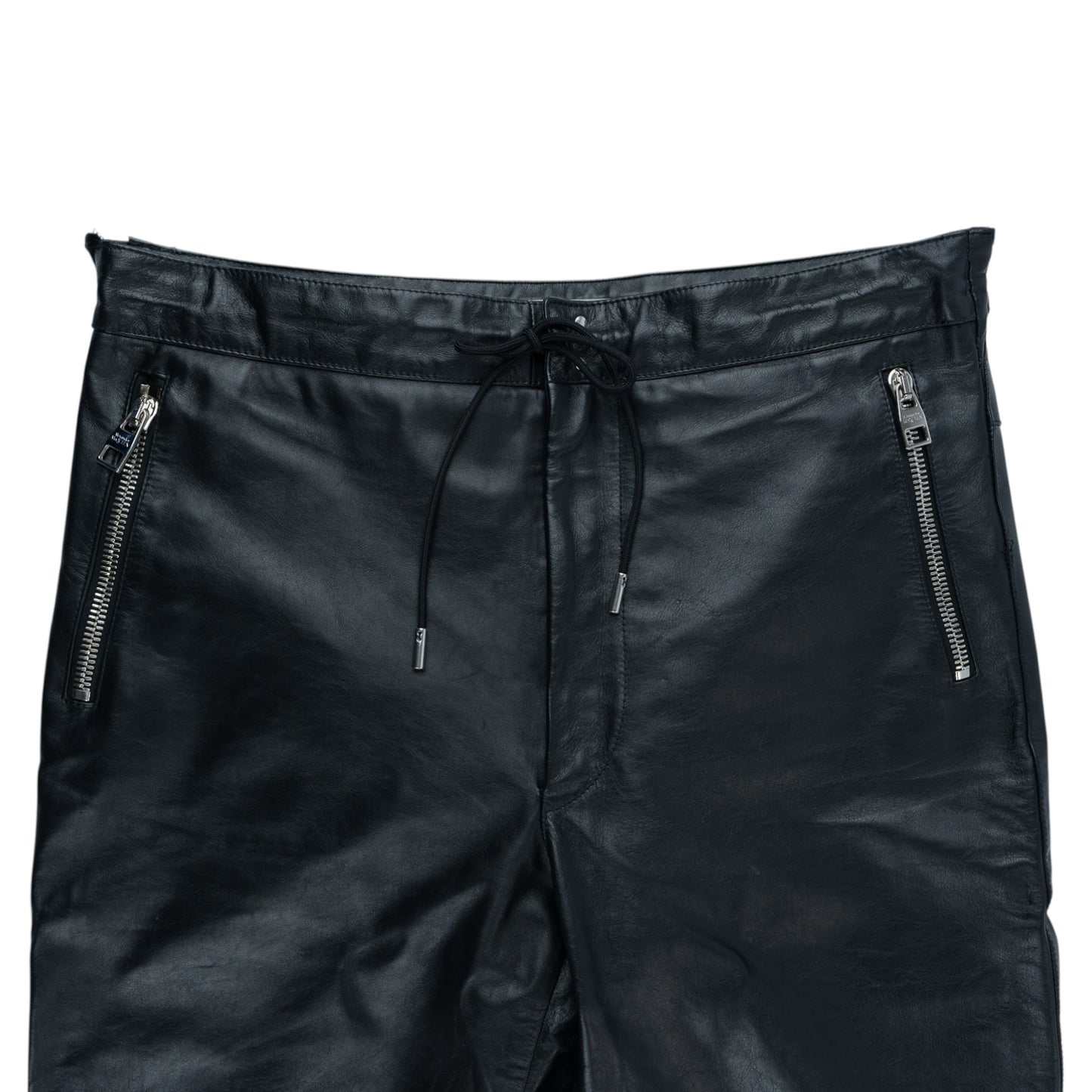 ALEXANDER MCQUEEN KOŽENÉ KALHOTY