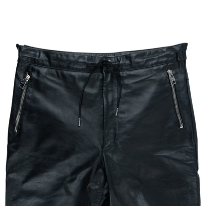 ALEXANDER MCQUEEN KOŽENÉ KALHOTY