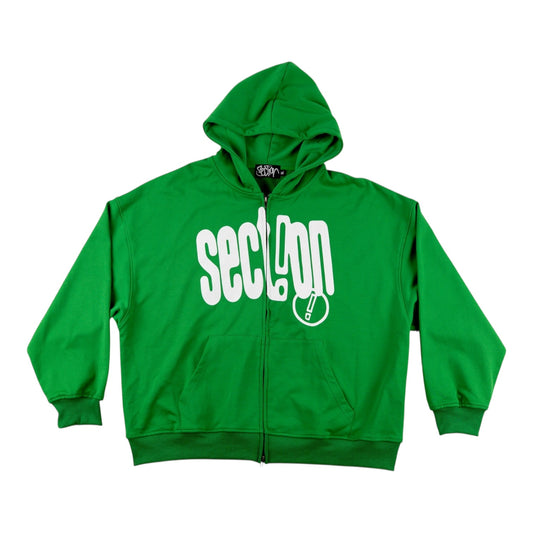 SECTION GREEN MIKINA