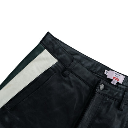 SUPREME MARTINE ROSE KOŽENÉ KALHOTY