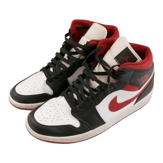 AIR JORDAN 1 MID ČERVENOČERNÉ BOTY