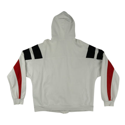 BALENCIAGA WHITE ZIP MIKINA