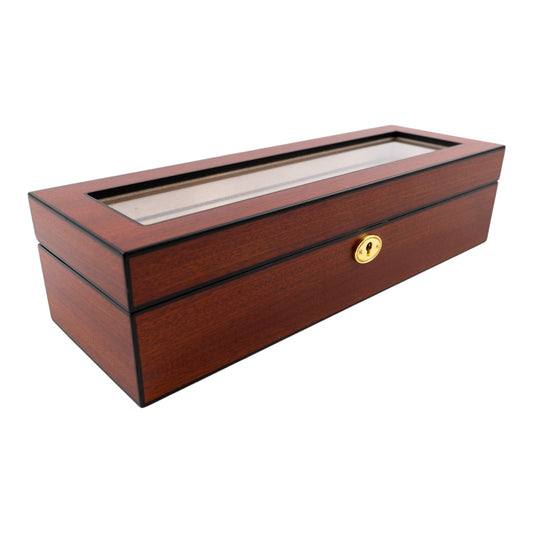 WOODEN CASE FOR 6 WATCHES