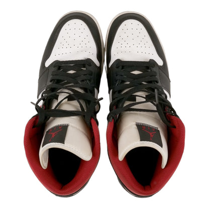 AIR JORDAN 1 MID ČERVENOČERNÉ BOTY