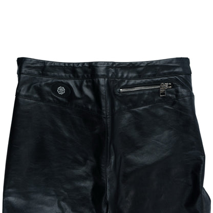ALEXANDER MCQUEEN KOŽENÉ KALHOTY
