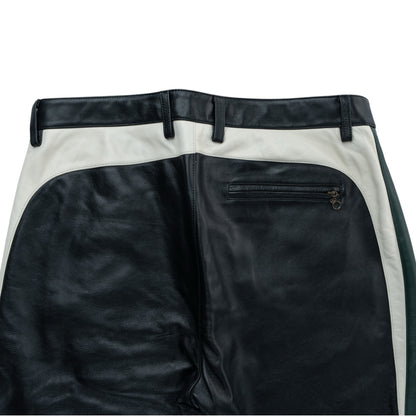 SUPREME MARTINE ROSE KOŽENÉ KALHOTY