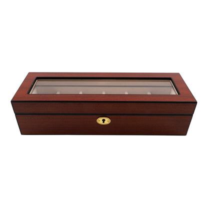 WOODEN CASE FOR 6 WATCHES