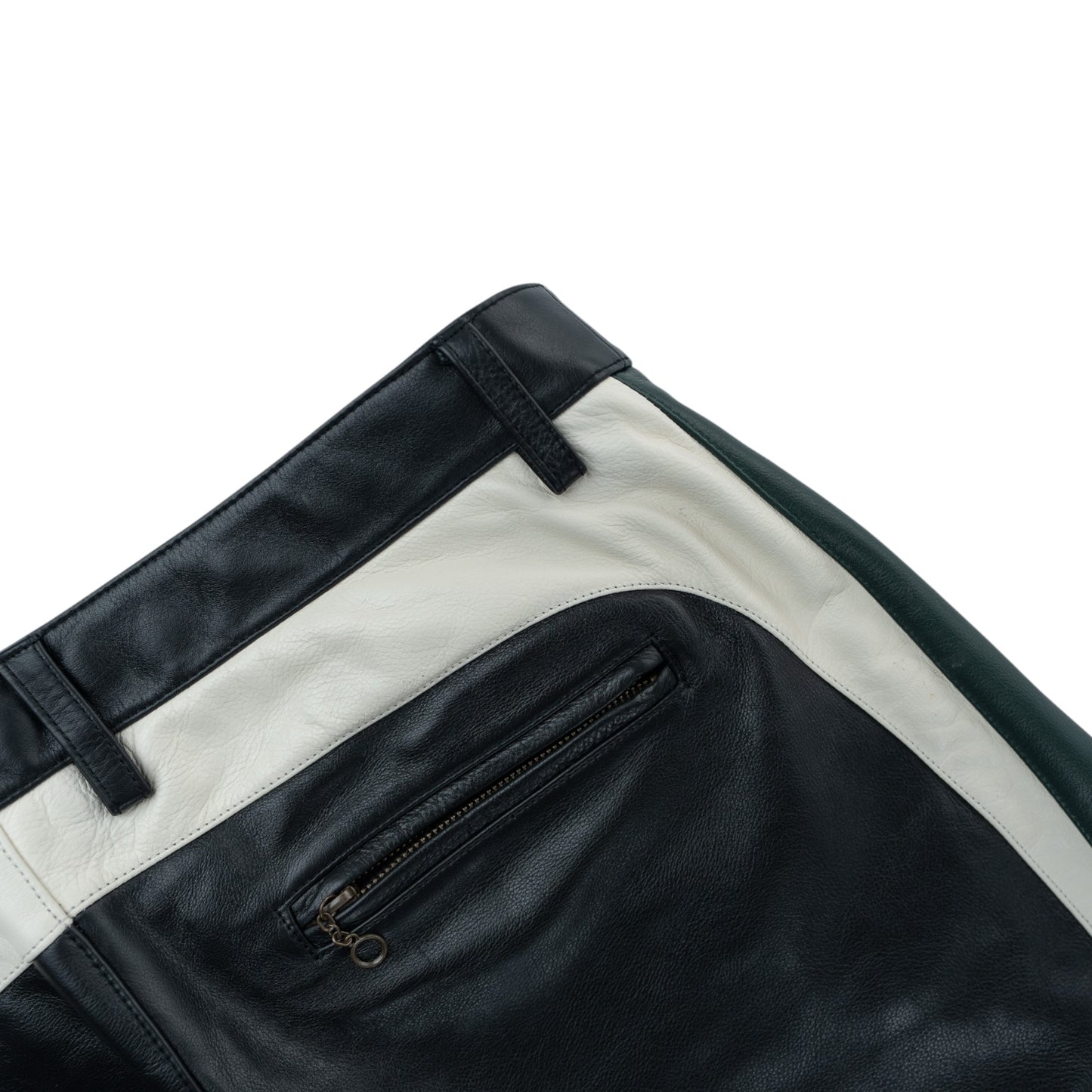 SUPREME MARTINE ROSE KOŽENÉ KALHOTY