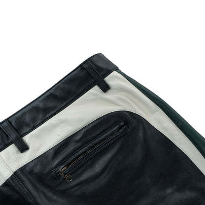 SUPREME MARTINE ROSE KOŽENÉ KALHOTY