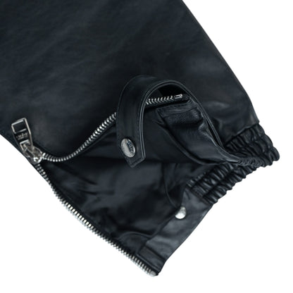 ALEXANDER MCQUEEN KOŽENÉ KALHOTY